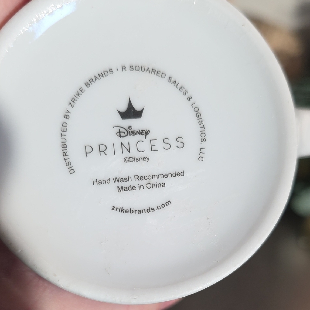 Disney White and Blue Mug with Gold Details - Picture 4 of 4
